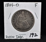 1844-0 SEATED LIBERTY HALF DOLLAR