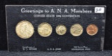 RARE 1937 COIN SET IN 1936 GOPHER CONVENTION