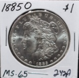 1885-0 MORGAN DOLLAR FROM COLLECTION