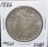 1886 MORGAN DOLLAR FROM COLLECTION