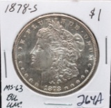 1878-S MORGAN DOLLAR FROM COLLECTION