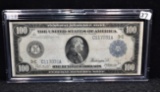 RARE $100 FEDERAL RESERVE NOTE SERIES 1914 LARGE