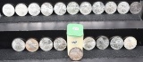 20 MIXED DATES 1 OZ AMERICAN SILVER EAGLES