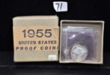 RARE 1955 PROOF SET IN BOX & PACKAGING