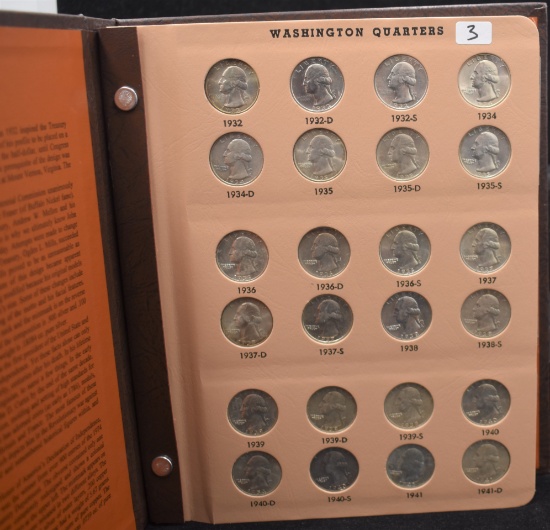 LARGE COMPLETE COLLECTION OF WASHINGTON QUARTERS