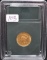 1855 $3 INDIAN HEAD GOLD COIN FROM SAFE DEPOSIT