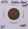 1872 INDIAN HEAD PENNY FROM SAFE DEPOSIT