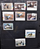 20 DUCK STAMPS - UN-USED, MINT CONDITION