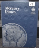 COMPLETE SET OF MERCURY DIMES FROM SAFE DEPOSIT