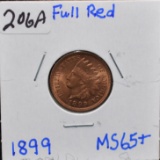 1899 INDIAN HEAD PENNY FROM SAFE DEPOSIT