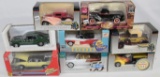 EIGHT SCALE MODEL COLLECTOR CARS/TRUCKS M.I.B.