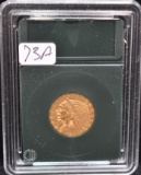 1911 $5 INDIAN HEAD GOLD COIN FROM SAFE DEPOSIT