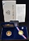 1984-W OLYMPIC GOLD & 8TH PRESIDENT 1/2 OZ GOLD