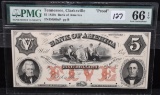 $5 BANK OF AMERICA 