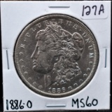1886-0 MORGAN DOLLAR