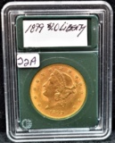 HIGH GRADE 1899 $20 LIBERTY GOLD COIN