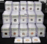 160 MIXED CARDED COINS