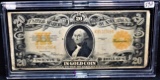 RARE $20 GOLD CERTIFICATE SERIES 1922 LARGE SIZE
