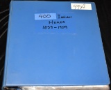 BOOK OF 400 INDIAN HEAD PENNIES (1859-1909)