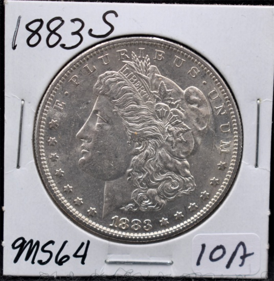 1883-S MORGAN DOLLAR FROM THE SAFE'S
