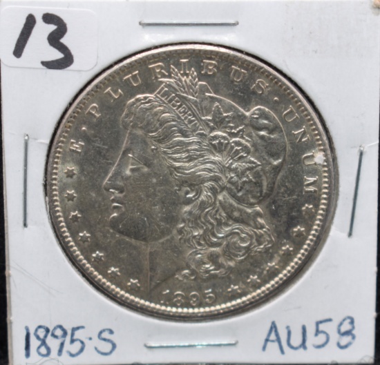 KEY DATE 1895-S MORGAN DOLLAR FROM SAFE'S