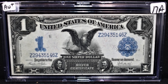 $1 "BLACK EAGLE" SILVER CERTIFICATE SERIES 1899 LG