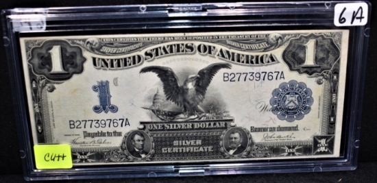 $1 "BLACK EAGLE" SILVER CERTIFICATE SERIES 1899 LG
