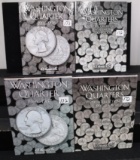 4 BOOKS OF WASHINGTON QUARTERS (1965 - 2008)