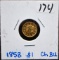 1853 $1 GOLD COIN