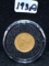 1856 $1 GOLD COIN