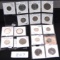 17 MIXED SILVER COINS (US & GERMAN)