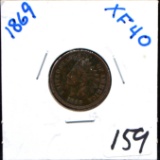 1869 INDIAN HEAD PENNY