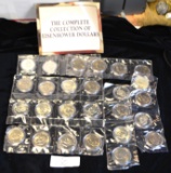 THE COMPLETE COLLECTION OF EISENHOWER DOLLARS