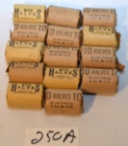 14 ROLLS MIXED, 1967, 68, 69 SILVER CLAD KENNEY'S
