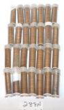 26 TUBES OF MIXED DATES & MINTS WHEAT PENNY'S
