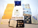 22 MIXED CANADIAN COIN SETS (1970'S & 80
