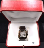 CARTIER WATCH 18K YELLOW GOLD/STAINLESS