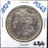 1892-0 MORGAN DOLLAR - HIGHER GRADE