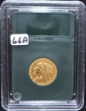 1915-S $5 INDIAN HEAD GOLD COIN - HIGHER GRADE