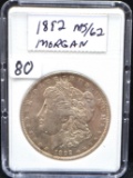 KEY 1892 MORGAN DOLLAR - HIGHER GRADE