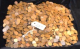 2247 MIXED DATE & MINT WHEAT PENNIES (1920'S)