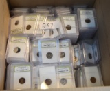 132 MIXED CARDED COINS