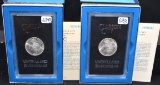 1883-CC & 1884-CC GSA BLACK BOX MORGAN DOLLARS