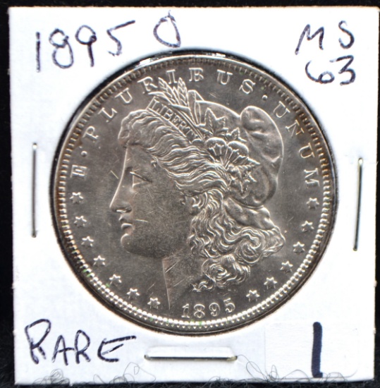 SUPER RARE 1895-0 MORGAN DOLLAR