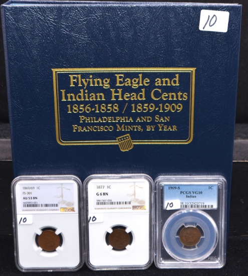COMPLETE SET OF INDIAN CENTS IN CLASSIC FOLDER