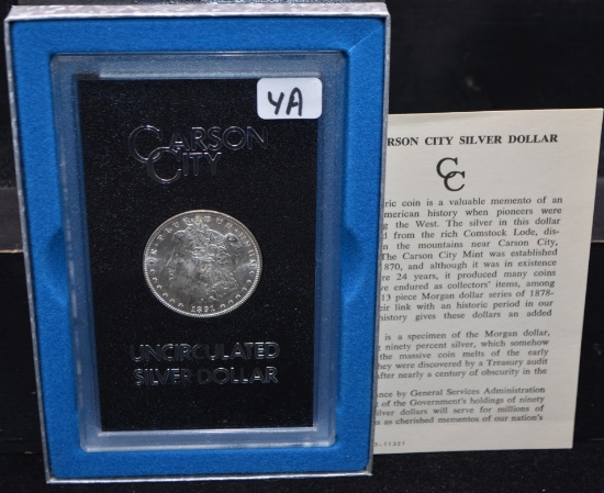 "RARE 1891-CC" GSA BLACK BOX MORGAN