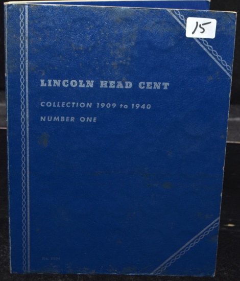 COMPLETE LINCOLN PENNY ALBUM (1909-1940)