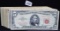 63 RED SEAL $5 U.S. NOTES (1953-1963 SERIES)