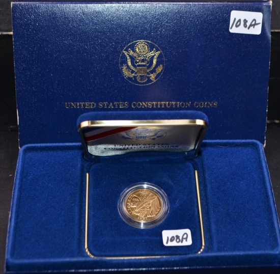 1987 U.S. $5 GOLD PROOF COIN