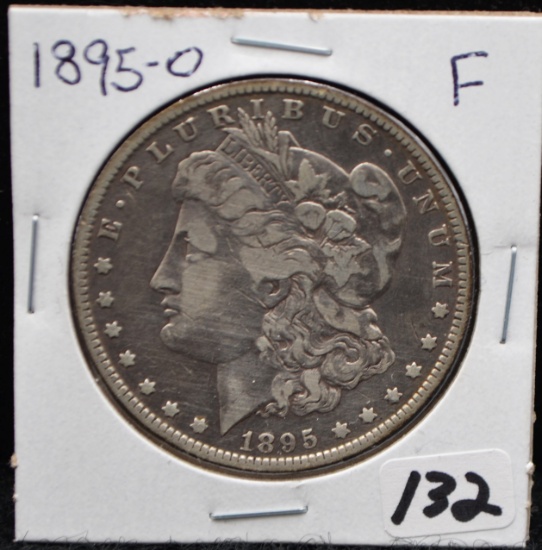 KEY 1895-0 MORGAN DOLLAR